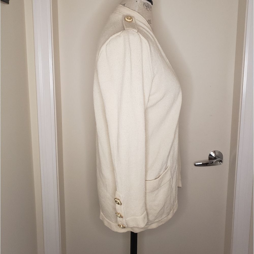Vintage 70s Knit Cardigan Jacket - Picture 2 of 10